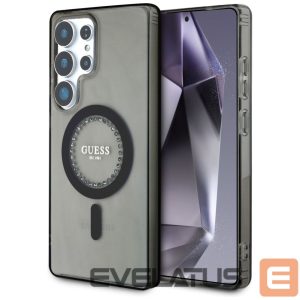 Other goods Guess  Guess Rhinestones Printed Classic Logo MagSafe Samsung Galaxy S25 Ultra case black 