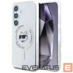 Other goods Karl Lagerfeld  Case Karl Lagerfeld Button Choupette Head Printed Logo MagSafe Samsung Galaxy S25 Plus white 