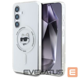 Other goods Karl Lagerfeld  Case Karl Lagerfeld Button Choupette Head Printed Logo MagSafe Samsung Galaxy S25 Plus white 