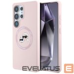 Other goods Karl Lagerfeld  Karl Lagerfeld Silicone Double Heads And Circle MagSafe Samsung Galaxy S25 Ultra Case Pink 