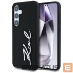 Other goods Karl Lagerfeld  Case Karl Lagerfeld Silicone Metal Signature Logo Samsung Galaxy S25 black 