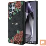 Other goods Guess  Guess Leather 4G Flowers Print Metal Classic Logo MagSafe Case for Samsung Galaxy S25 Ultra - Black 