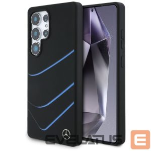 Other goods Mercedes-Benz  Mercedes Silicone Contrasted Curves MagSafe Case for Samsung Galaxy S25 Ultra - Black 