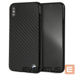 Back panel cover BMW  BMW Siganture Carbon Case for iPhone Xs Max - Black 