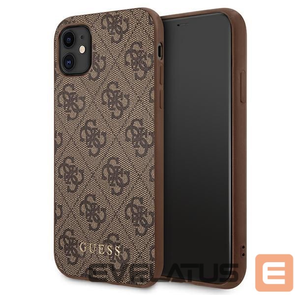 Other goods Guess Guess 4G Metal Gold Logo Case for iPhone 11 / Xr 6.1" - Brown
