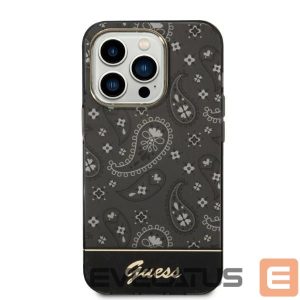 Other goods Guess  Guess Bandana Paisley Case for iPhone 14 Pro Max 6.7" - Black 