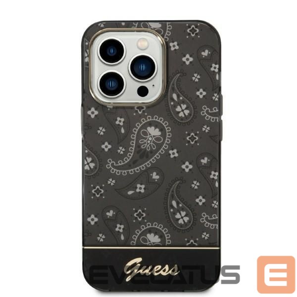 Other goods Guess Guess Bandana Paisley Case for iPhone 14 Pro Max 6.7" - Black