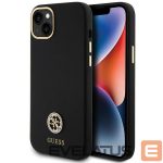 Other goods Guess  Guess Silicone Logo Strass 4G Case for iPhone 15 Plus / 14 Plus 6.7" - Black 