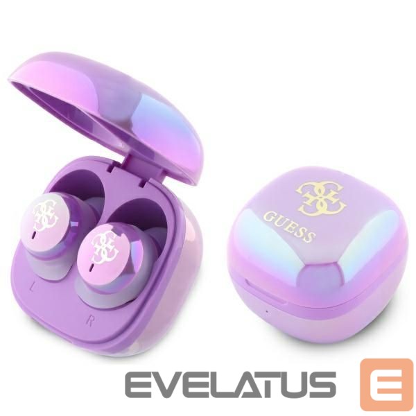 Other goods Guess Guess 4G Printed Logo Bluetooth TWS Headphones + Docking Station - Purple
