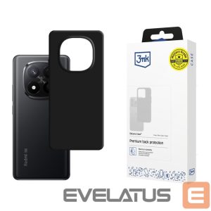 Other goods 3MK  3mk Silicone Case for Xiaomi Redmi Note 14 Pro+ - black 