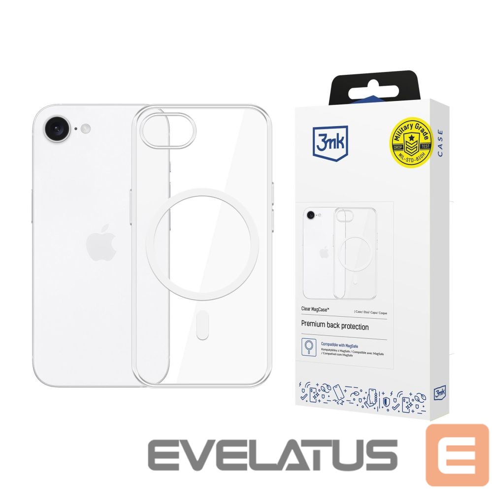 Other goods 3MK 3mk Clear MagCase for Apple iPhone 16E - transparent