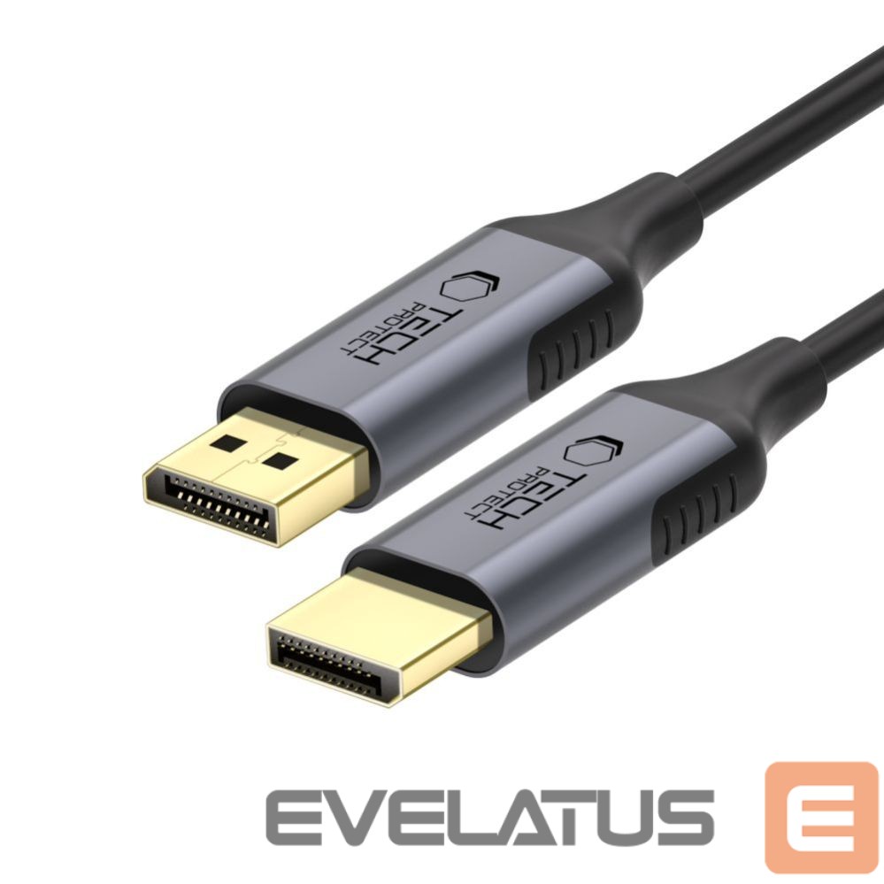 Other goods Tech-Protect Tech-Protect UltraBoost DisplayPort to DisplayPort 1.4 4K 60Hz Cable 2m - Black