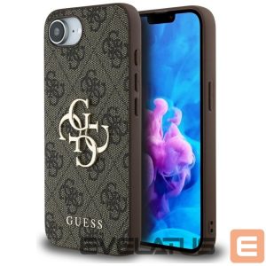 Other goods Guess  Guess 4G Big Logo Case for iPhone 16e - Brown 