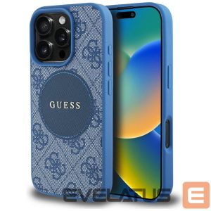 Other goods Guess  Guess 4G Circle Classic Logo MagSafe case for iPhone 16 Pro - blue 