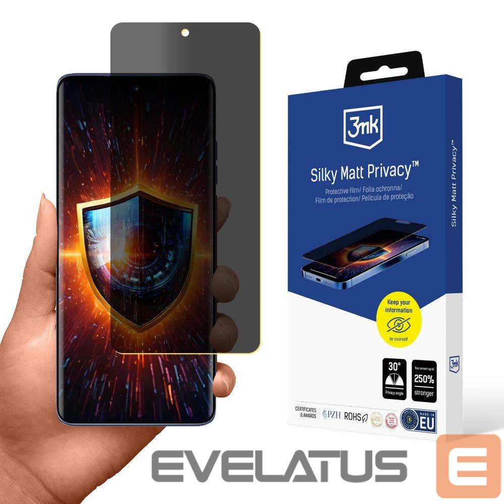 Other goods 3MK Privacy Screen Protector 3mk Silky Matt Privacy for Motorola Edge 60 Fusion