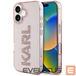 Other goods Karl Lagerfeld  Karl Lagerfeld IML Rhinestones Logo iPhone 16 Case - Pink 
