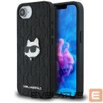 Other goods Karl Lagerfeld  Karl Lagerfeld Monogram Choupette Head Pin iPhone 16e Case - Black 