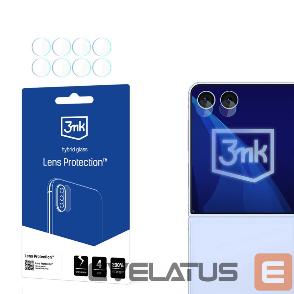 Other goods 3MK 3mk Lens Protection Hybrid Glass for Camera Lens on Samsung Galaxy Z Flip 7