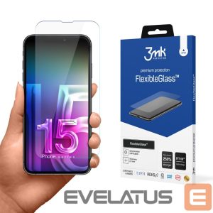 Other goods 3MK  Hybrid glass 3mk FlexibleGlass v2.0 for Apple iPhone 15 