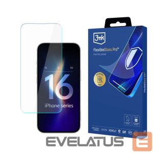 Other goods 3MK  Hybrid glass 3mk FlexibleGlass v2.0 for Apple iPhone 16 Pro Max 
