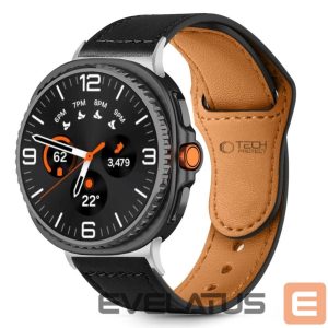 Other goods Tech-Protect  Tech-Protect Leatherfit Strap for Samsung Galaxy Watch 40/44/46 mm - Black 