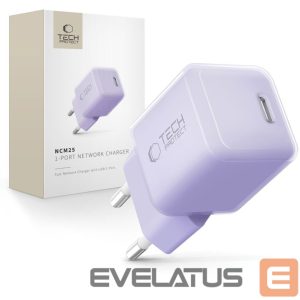 Other goods Tech-Protect  Tech-Protect NCM25 USB-C PD 25W Wall Charger - Purple 
