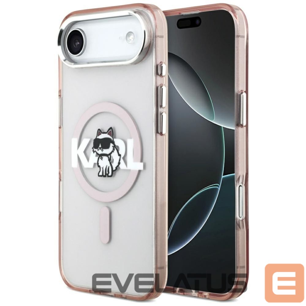 Other goods Karl Lagerfeld Karl Lagerfeld IML Choupette Sketch Logo MagSafe Case for iPhone 17 Air - Pink
