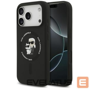 Other goods Karl Lagerfeld  Karl Lagerfeld Silicone Karl&Choupette Ring MagSafe Case for iPhone 17 Pro - Black 