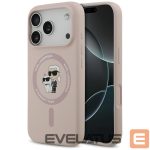 Other goods Karl Lagerfeld  Karl Lagerfeld Silicone Karl&Choupette Ring MagSafe Case for iPhone 17 Pro - Pink 