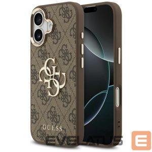 Other goods Guess  Guess 4G Big 4G Classic Logo Case for iPhone 17 - Brown and Gold 