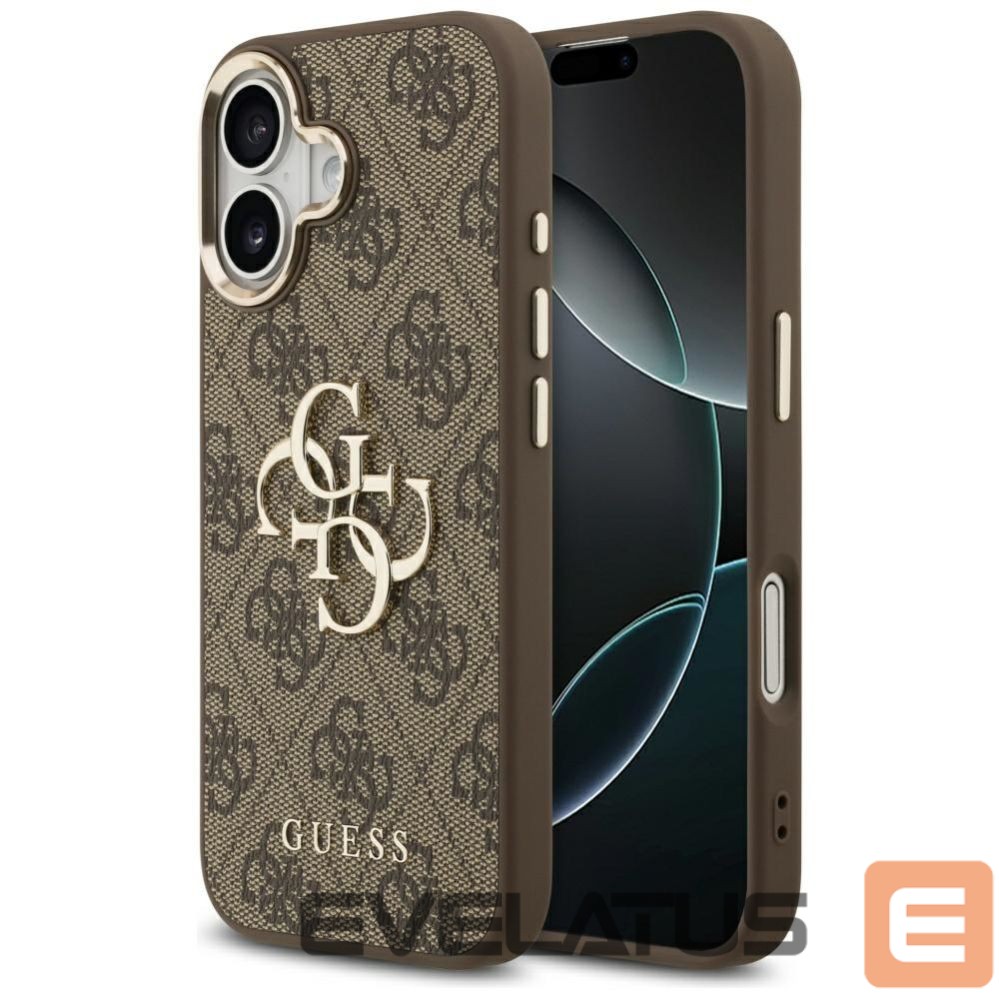 Other goods Guess Guess 4G Big 4G Classic Logo Case for iPhone 17 - Brown and Gold
