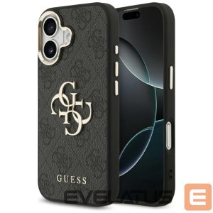 Other goods Guess  Guess 4G Big 4G Classic Logo Case for iPhone 17 - Black and Gold 