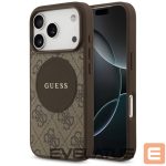 Other goods Guess  Guess 4G Circle Classic Logo MagSafe case for iPhone 17 Pro - brown 