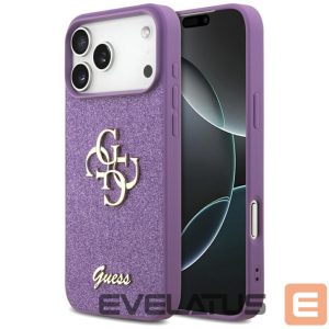 Other goods Guess  Guess Fixed Glitter Big 4G case for iPhone 17 Pro Max - purple 