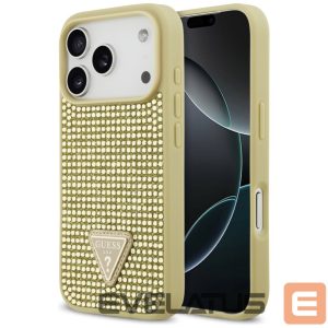 Other goods Guess  Guess Rhinestone Triangle Logo iPhone 17 Pro Case - Gold 