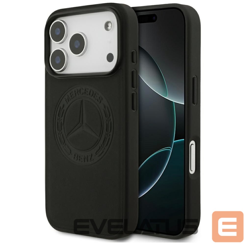 Other goods Mercedes-Benz Mercedes Leather Vintage Logo MagSafe Case for iPhone 17 Pro - Black