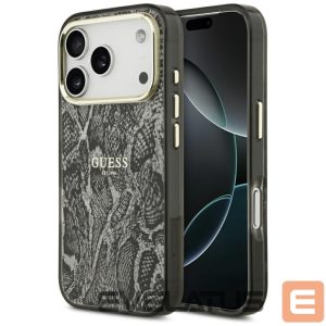 Other goods Guess  Guess Python Pattern MagSafe Case for iPhone 17 Pro - Black 