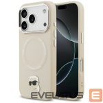 Other goods Karl Lagerfeld  Karl Lagerfeld Karl Pin MagSafe Case for iPhone 17 Pro - Beige 