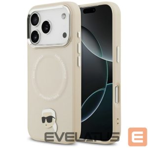 Other goods Karl Lagerfeld  Karl Lagerfeld Karl Pin MagSafe Case for iPhone 17 Pro - Beige 