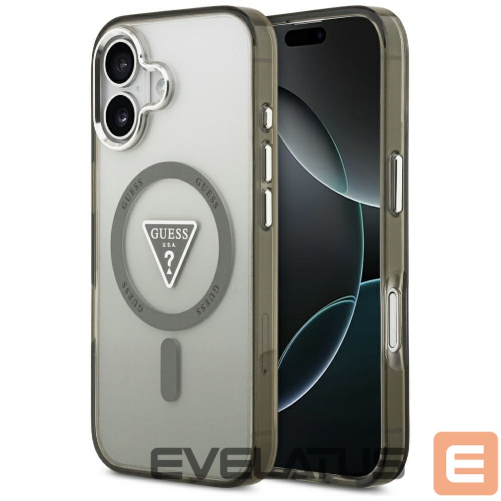 Other goods Guess Guess IML Gradient Triangle Logo MagSafe case for iPhone 17 - olive