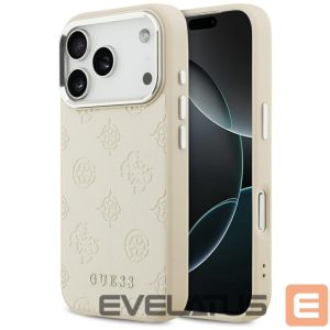 Other goods Guess  Guess Peony Hot Stamp Script MagSafe Case for iPhone 17 Pro - Beige 