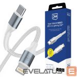 Other goods 3MK  3mk Hyper Cable N-SERIES USB-C / Lightning 1m 9V/2A 20W / white 