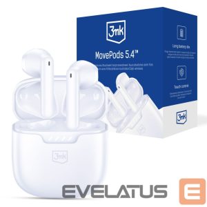 Other goods 3MK  3mk Movepods 5.4 Wireless Headphones - White 