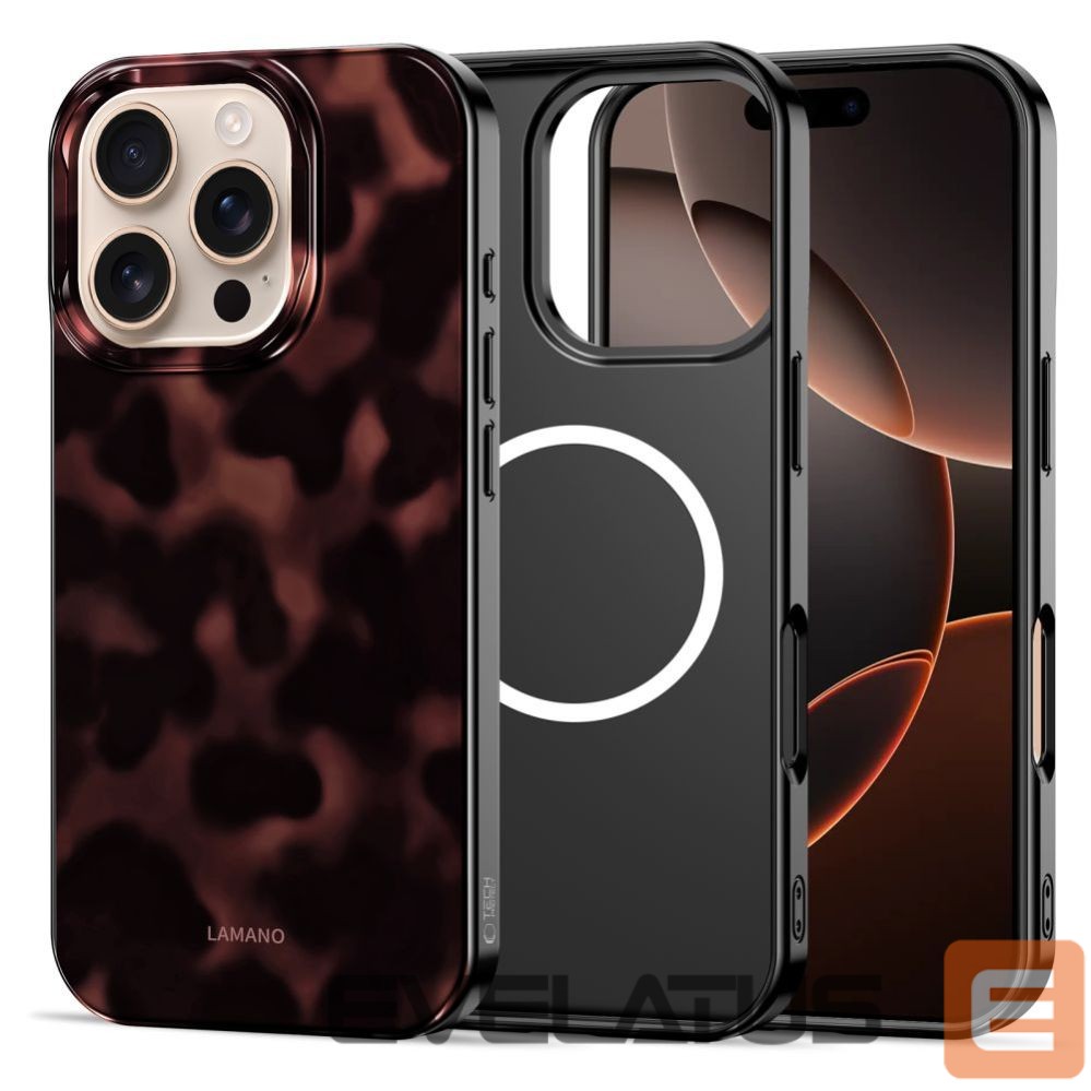 Other goods Tech-Protect Tech-Protect Lamano MagSafe case for iPhone 16 Pro - black and red