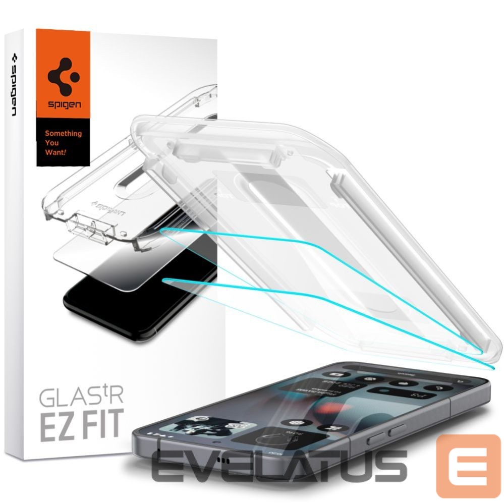 Other goods Spigen Spigen Glas.TR EZ Fit Tempered Glass 2-pack for Nothing Phone 3 - Transparent