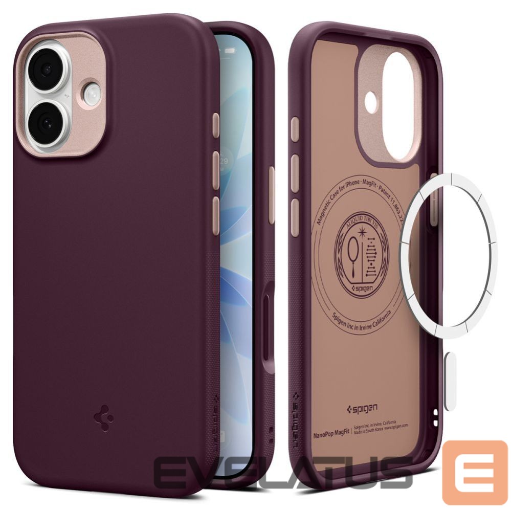 Other goods Spigen Spigen Nano Pop Mag MagSafe case for iPhone 17 - burgundy