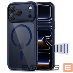 Other goods Tech-Protect  Tech-Protect Magpeak Magsafe CC Case for iPhone 17 Pro Max - Clear Navy Blue 