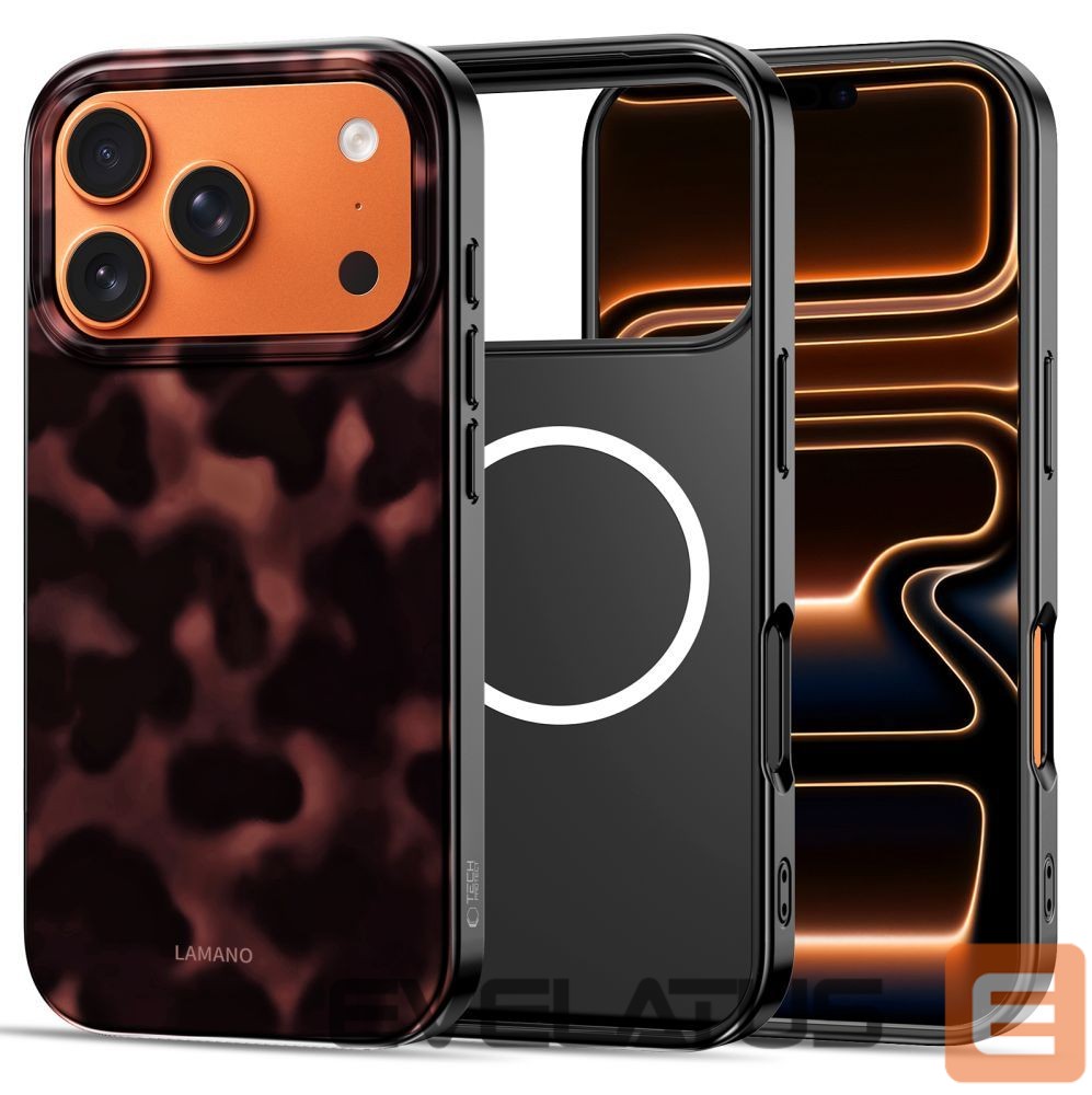Other goods Tech-Protect Tech-Protect Lamano MagSafe Case for iPhone 17 Pro Max - Black and Red