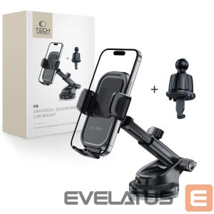 Other goods Tech-Protect  Tech-Protect V8 Car Holder for Dashboard, Windshield or Air Vent Mount - Black 