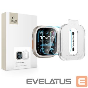 Other goods Tech-Protect  Tech-Protect Easy Set+ Tempered Glass 2-pack for Apple Watch Ultra 1/2 49mm - Clear 